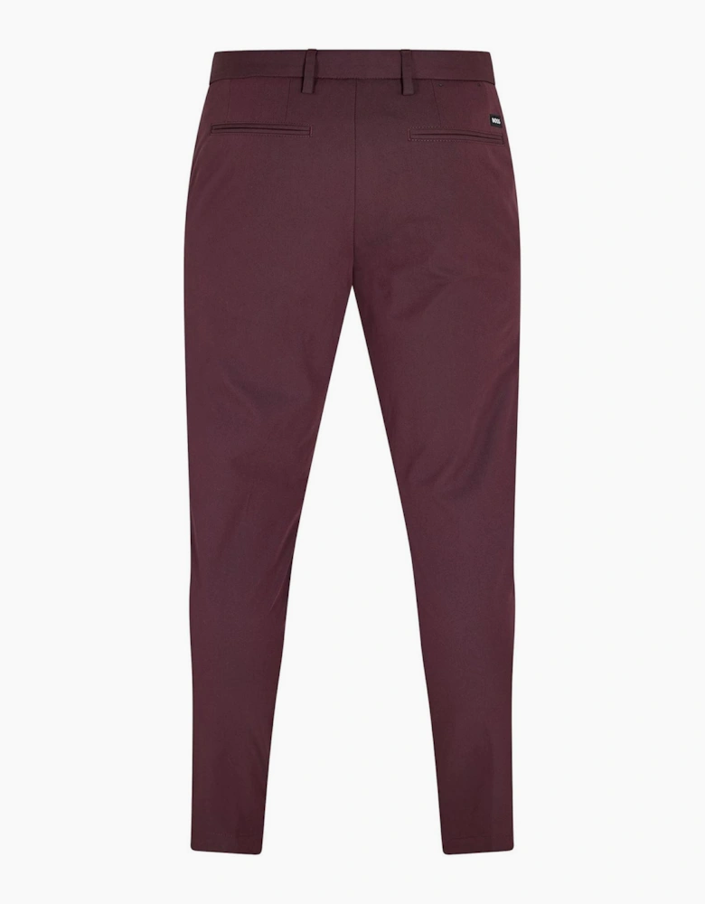 Kaito1 Solid Patterned Straight Chinos