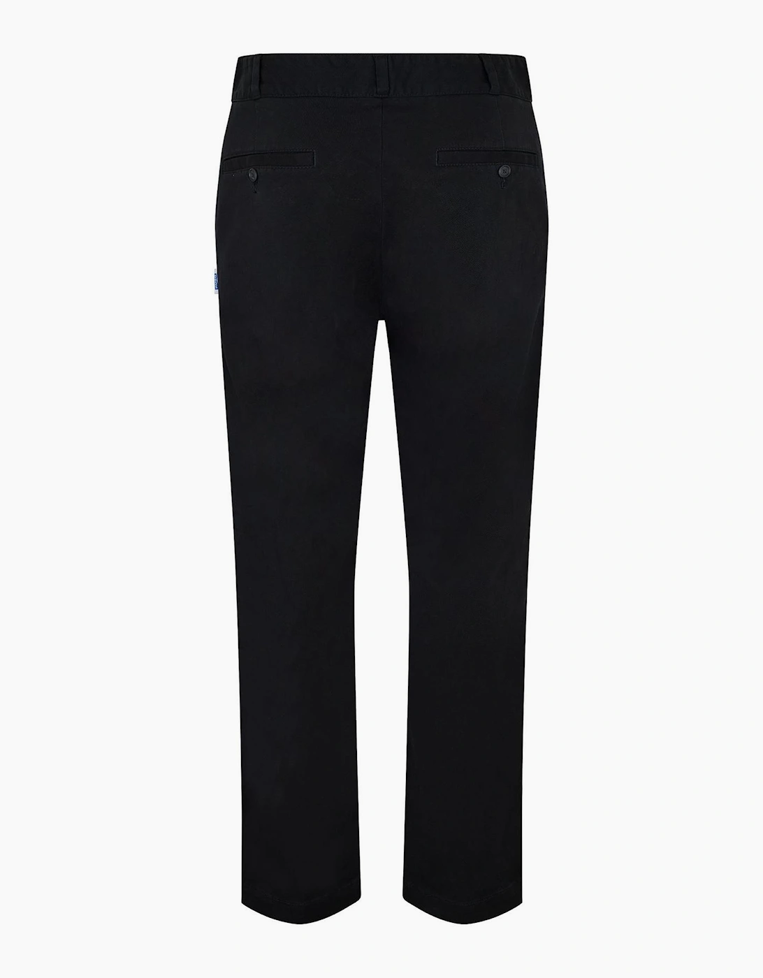 Solid Patterned Straight Chinos