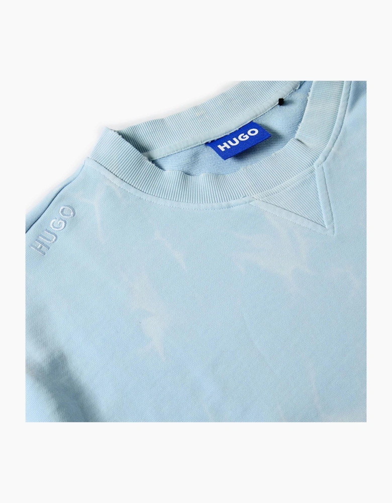 Nustroyos Crew Neck Drop Shoulder Sweatshirt