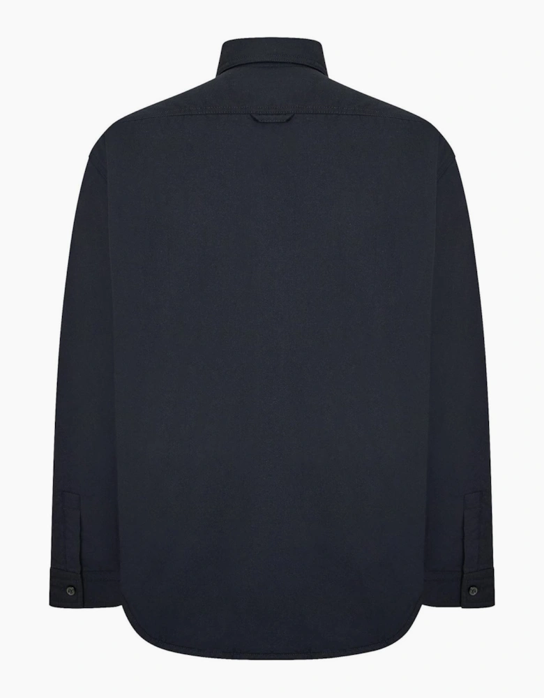 Ebad Padded Overshirt with Logo Badge