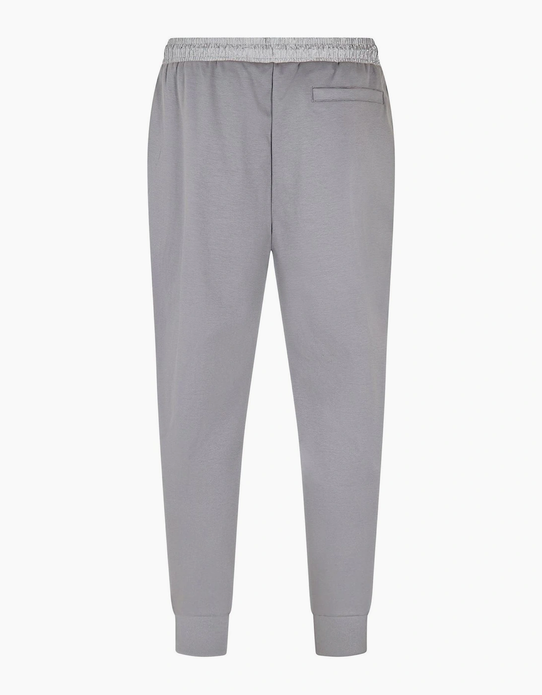 Mirror Zipped Pocket Solid Patterned Joggers