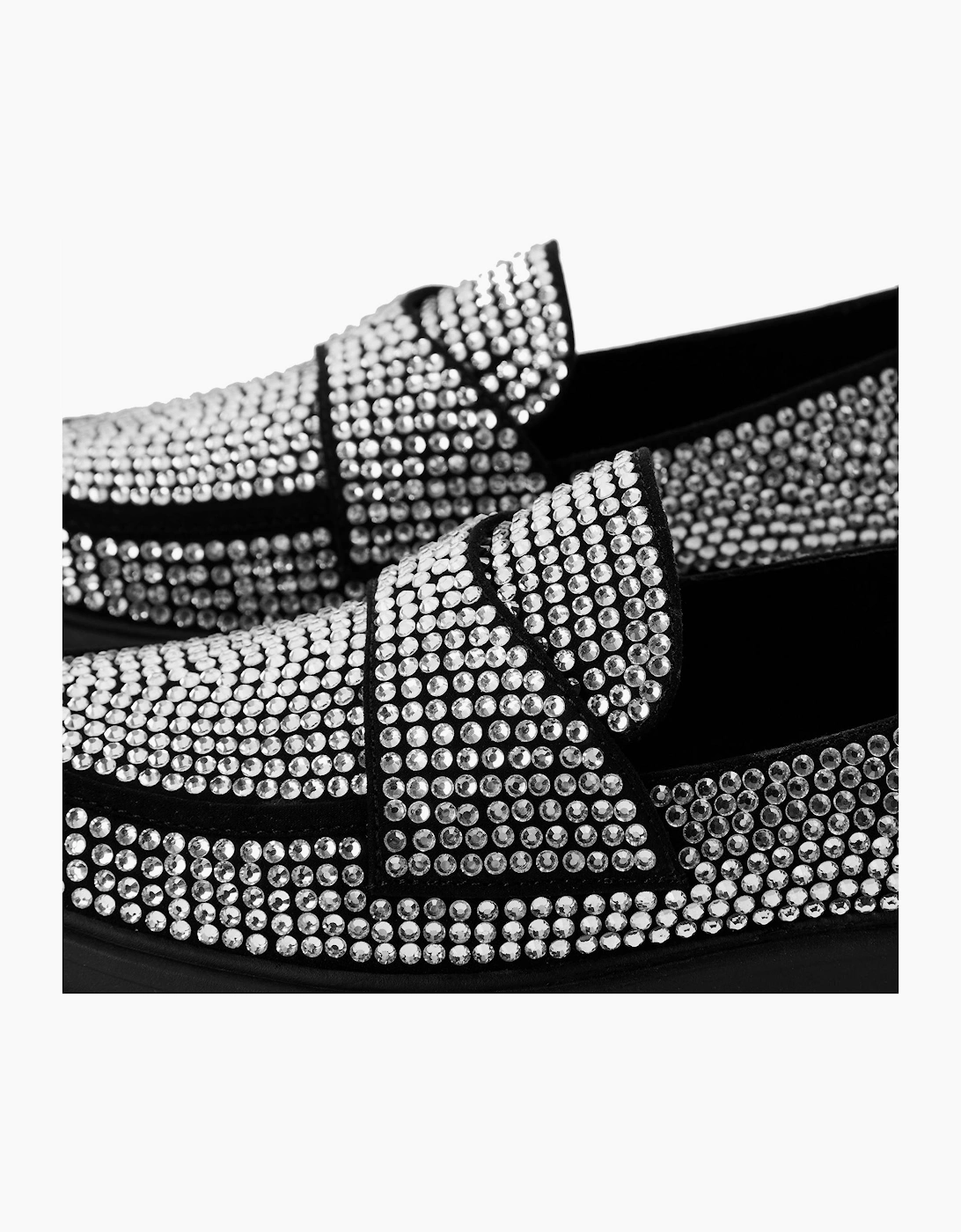 Trifecta R Metallic Penny Loafers