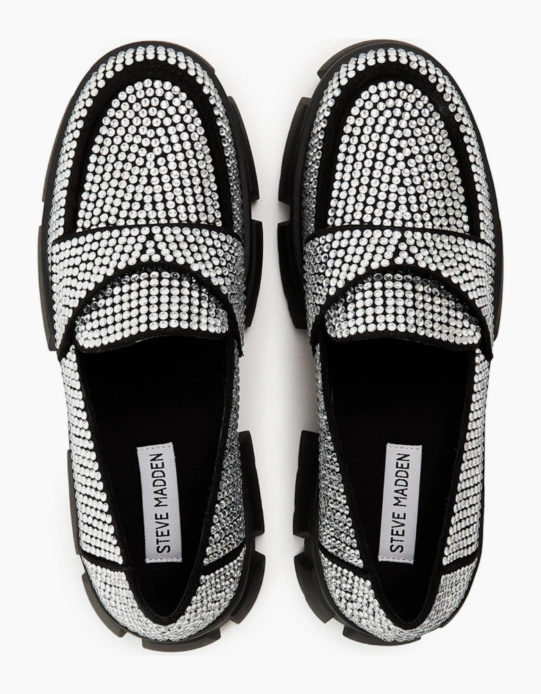 Trifecta R Metallic Penny Loafers