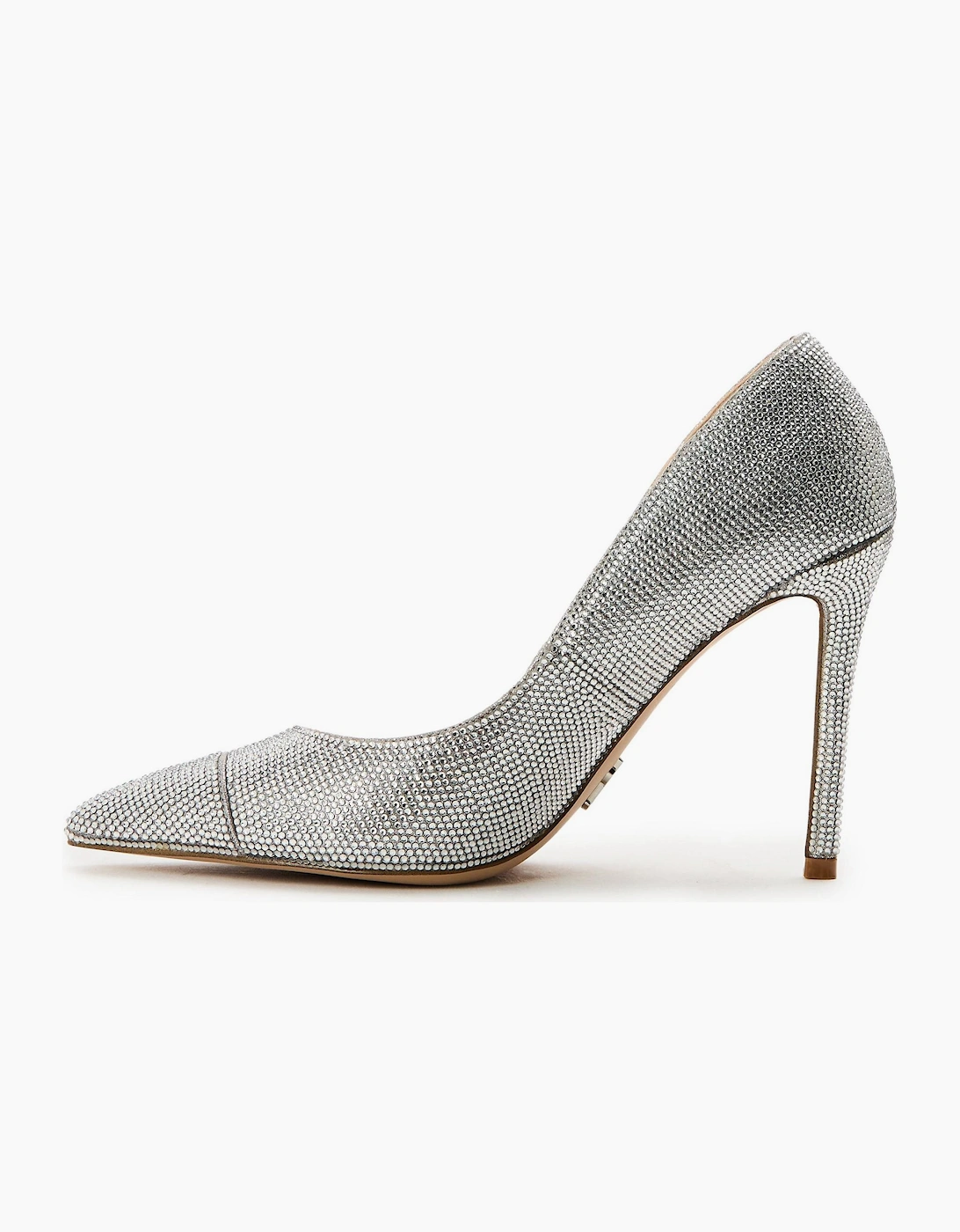 Evelyn CR Metallic Stiletto Court Shoes