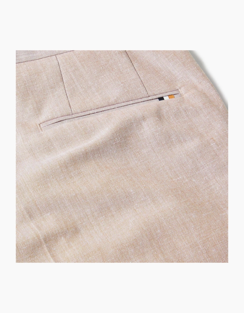 Genius Solid Patterned Straight Chinos