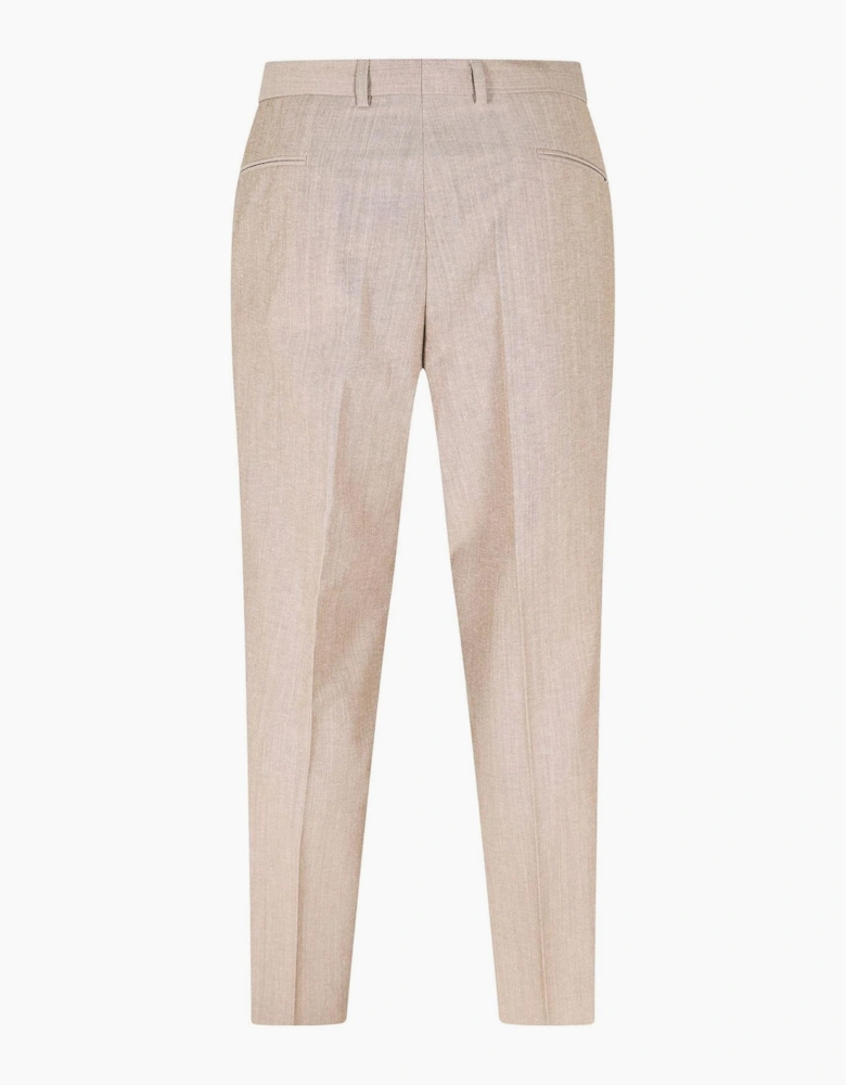Genius Solid Patterned Straight Chinos