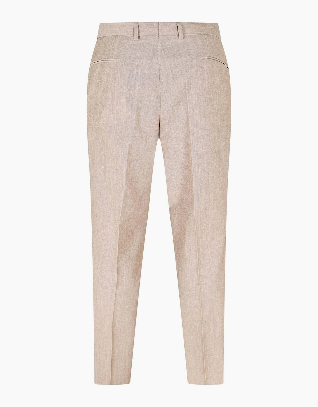 Genius Solid Patterned Straight Chinos