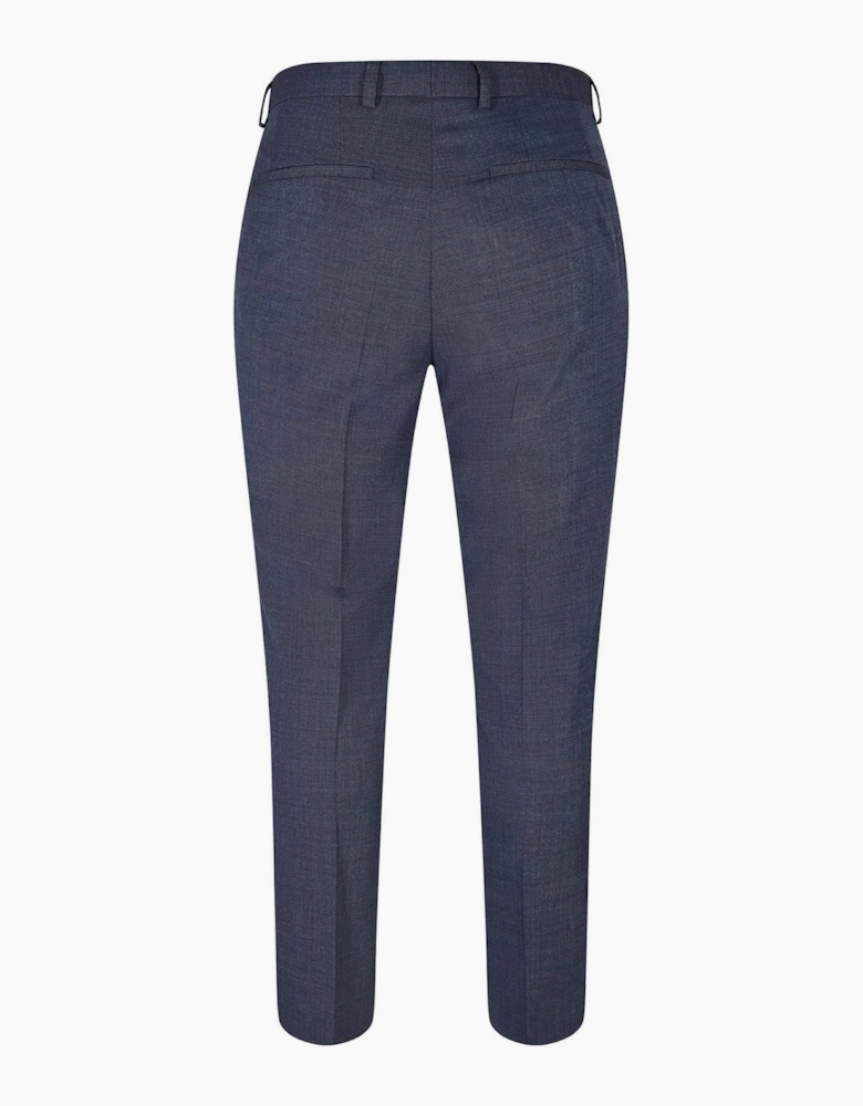 Leon Solid Patterned Straight Chinos