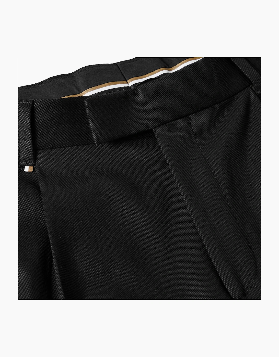 Pepe Solid Patterned Pleated Chinos