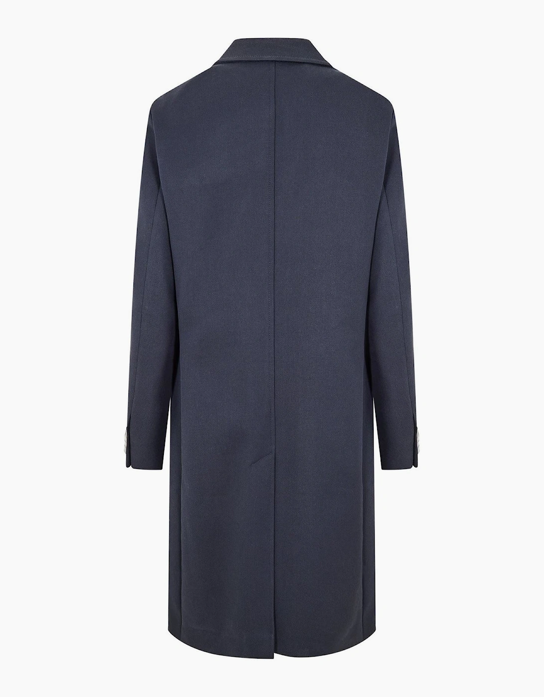 Hyde Solid Patterned Flap Pocket Over Coat