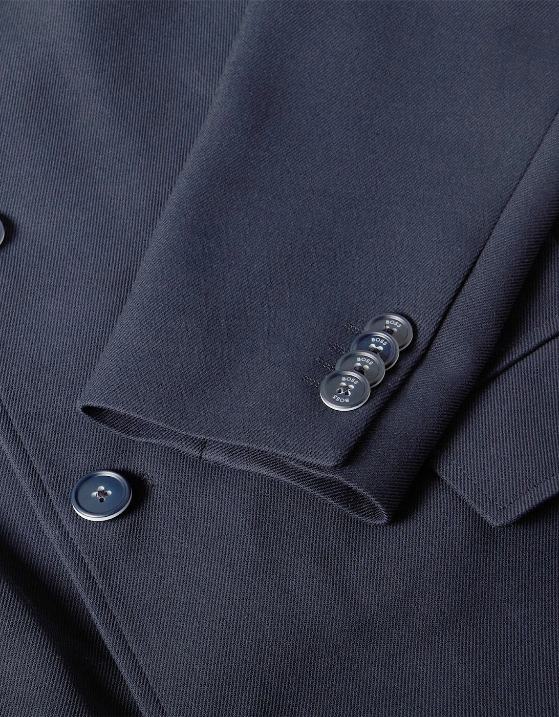 Hyde Solid Patterned Flap Pocket Over Coat