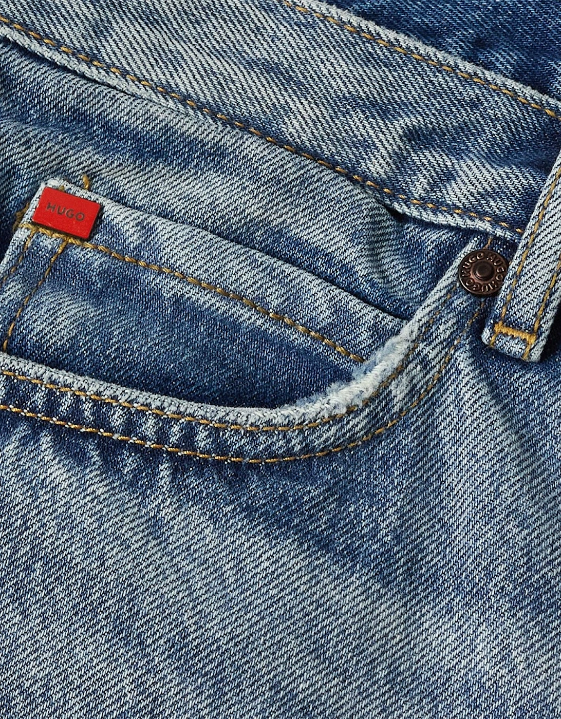 Five Pocket Design Slim Fit Jeans