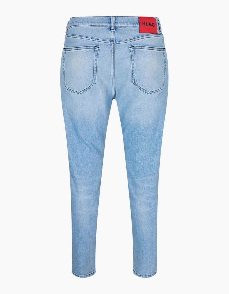 Mid Rise Slim Fit Five Pocket Jeans