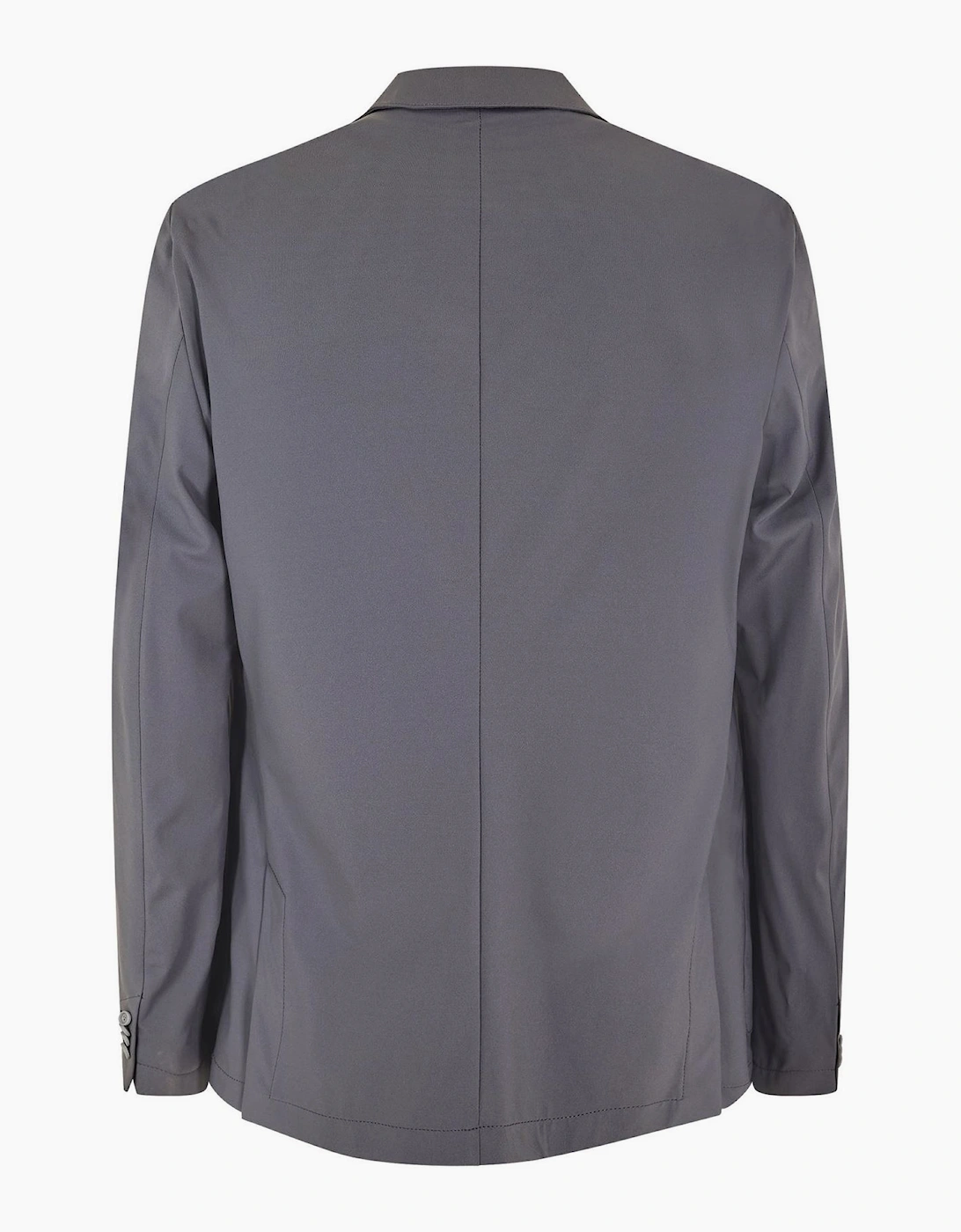 Hanry Solid Patterned Chest Pocket Blazer