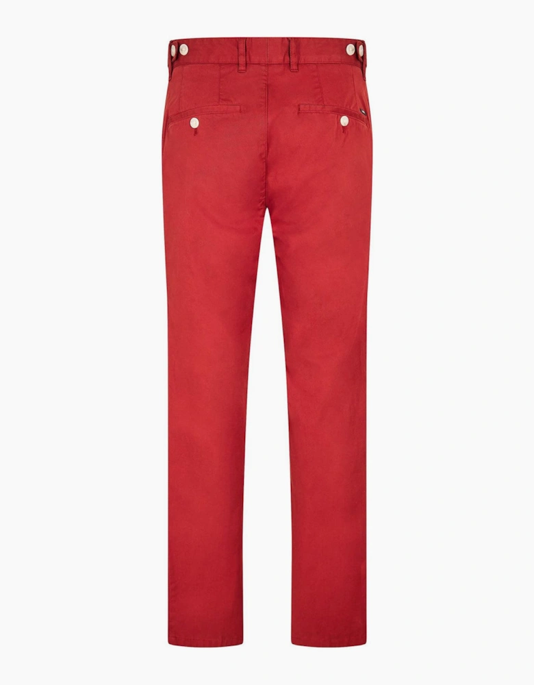 Genius Solid Patterned Straight Chinos