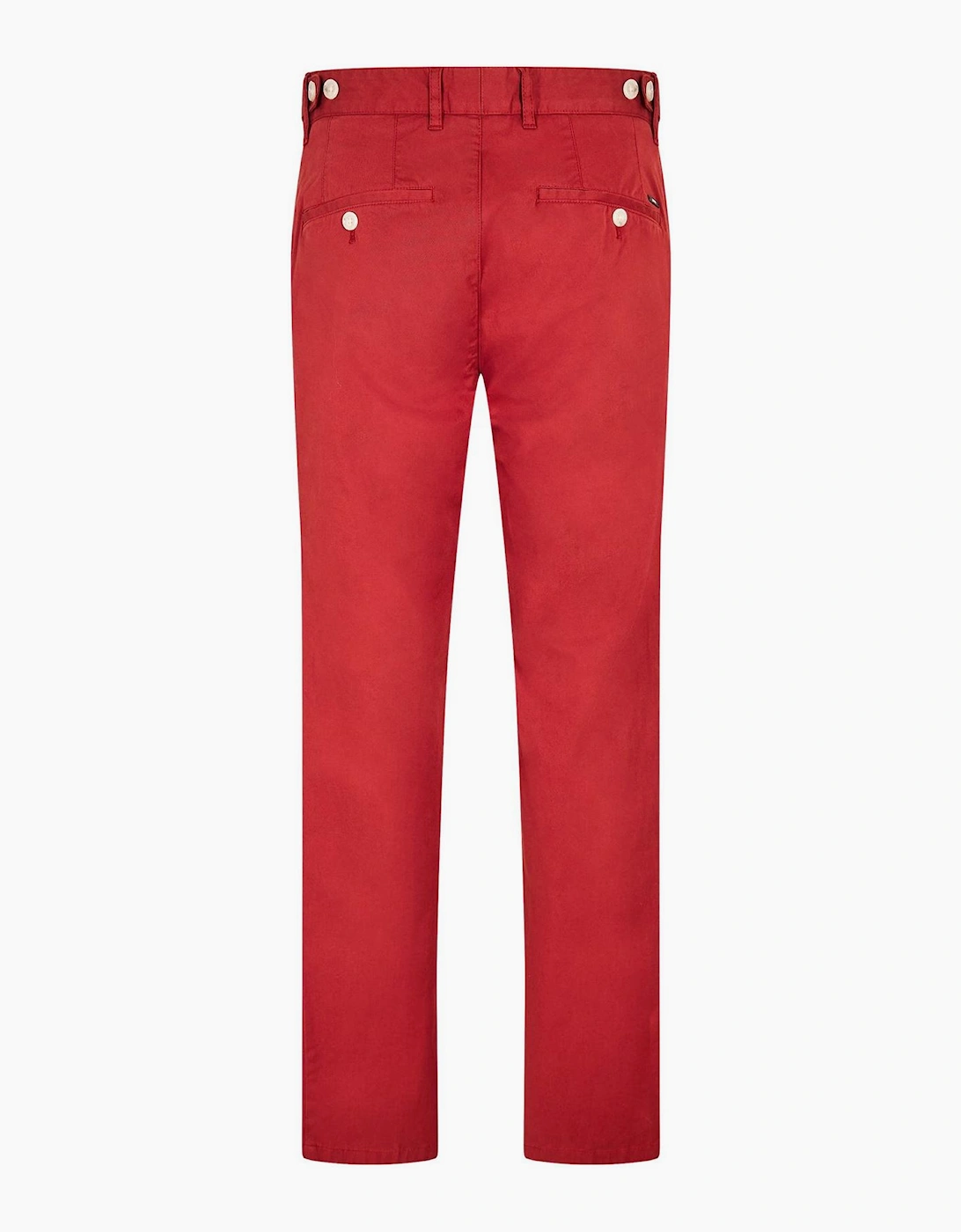 Genius Solid Patterned Straight Chinos