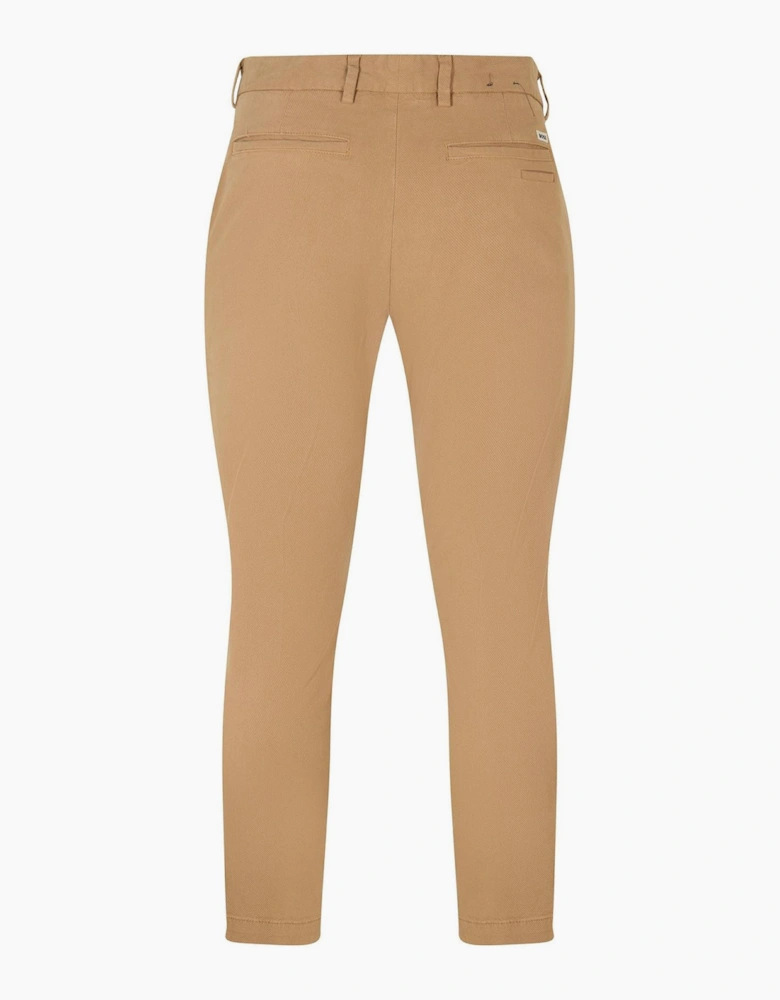 Solid Patterned Straight Chinos