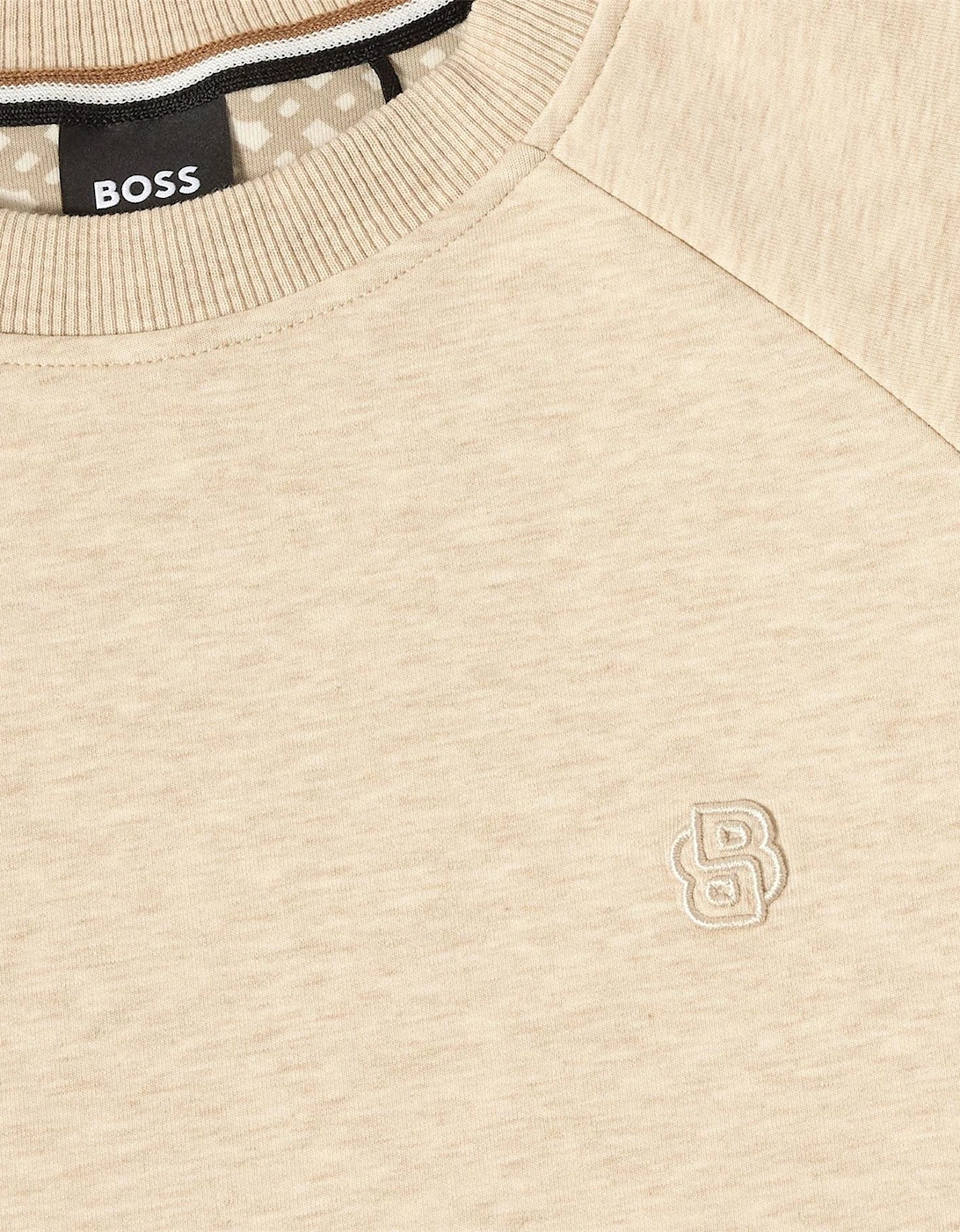 Crew Neck Raglan Sleeve Sweatshirt
