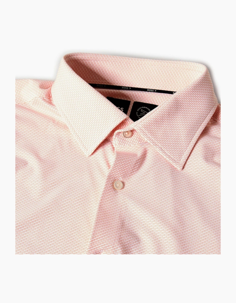 Point Collar Long Sleeve Oxford Shirt