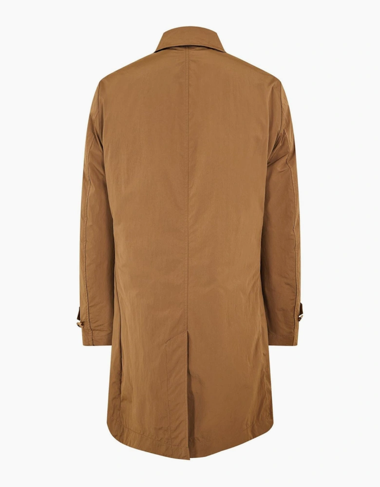 Solid Patterned Over Coat with Side Pocket