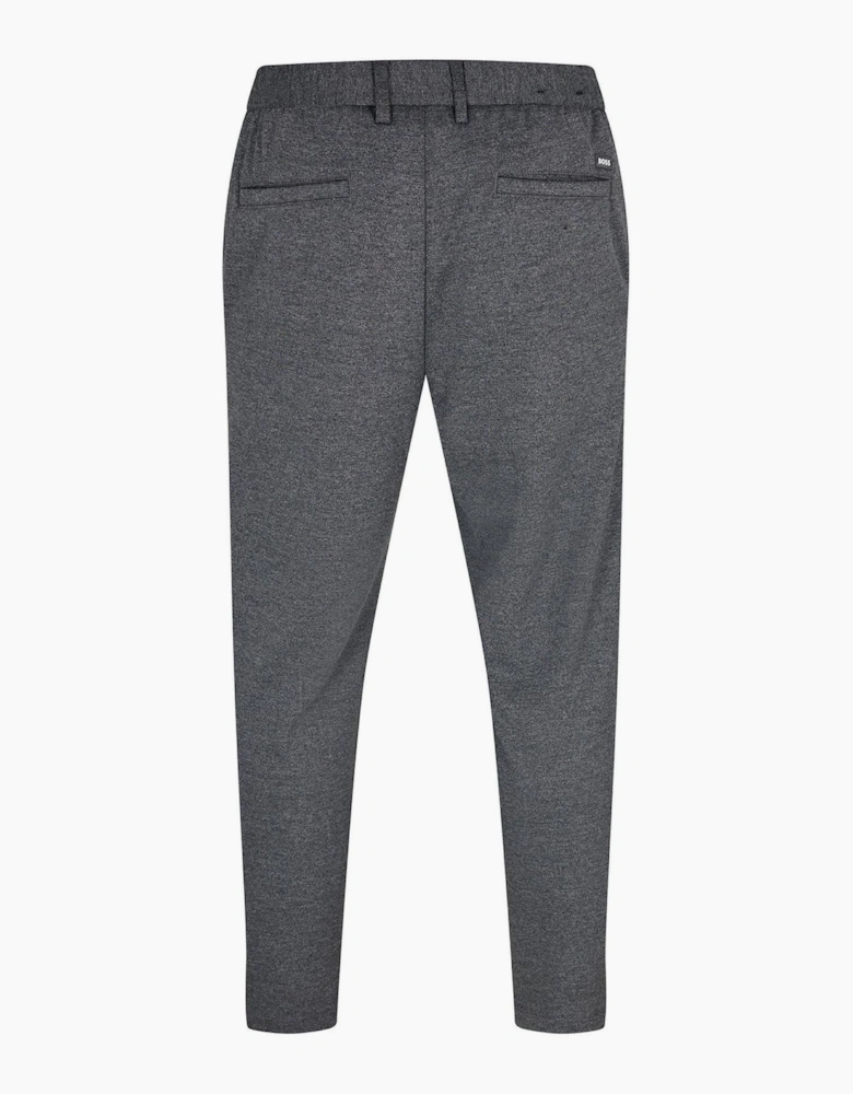 Solid Patterned Straight Trousers