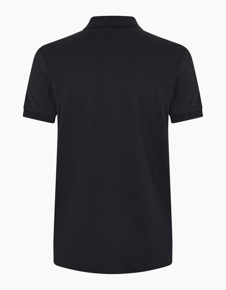 Collared Neck Short Sleeve Polo Shirt