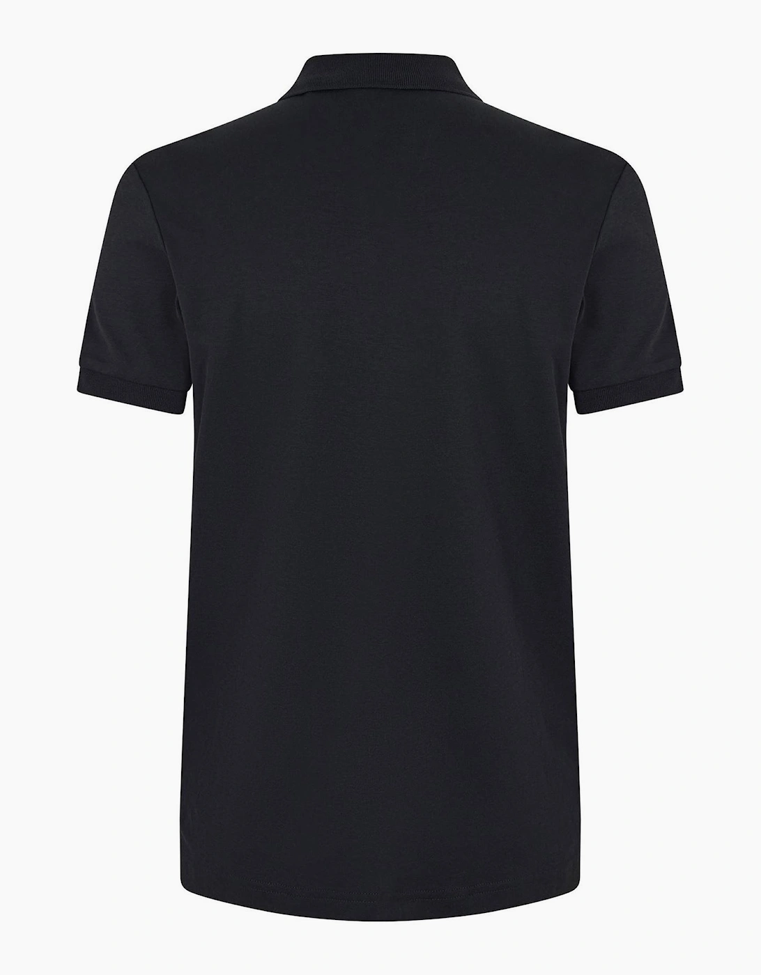 Collared Neck Short Sleeve Polo Shirt