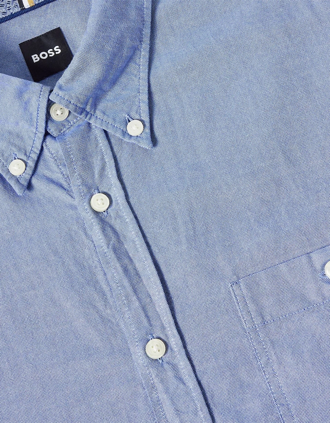 Oxford Button Down Collar Long Sleeve Shirt