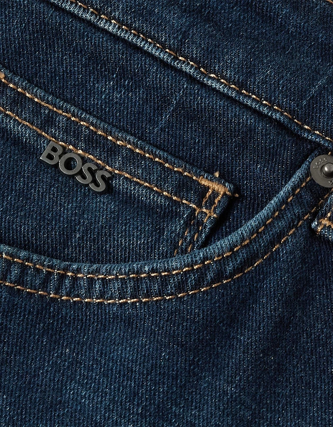Five Pocket Tapered Fit Jeans