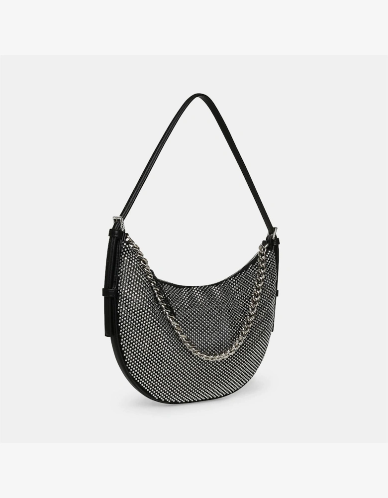 Bdream Polka Dot Crescent Shape Hobo Bag