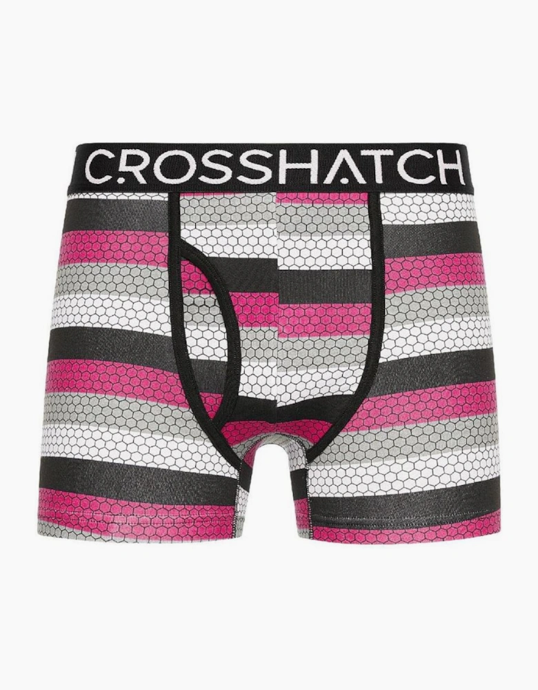 Crystaline Geometric Patterned Boxer Brief
