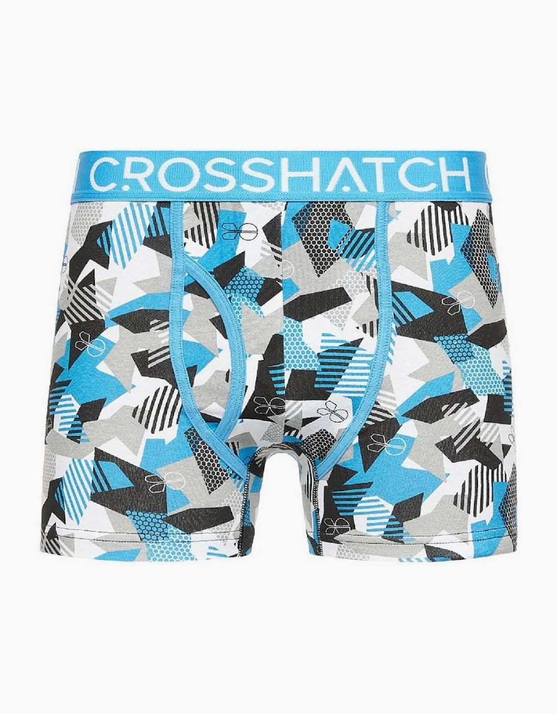 Crystaline Geometric Patterned Boxer Brief