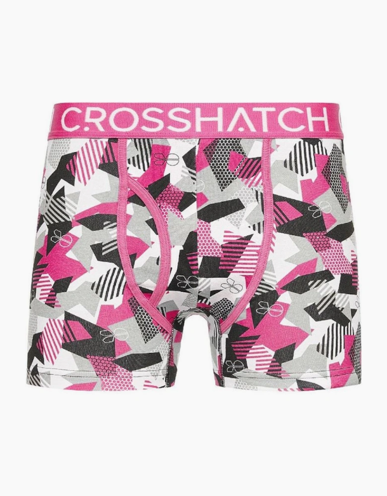 Crystaline Geometric Patterned Boxer Brief