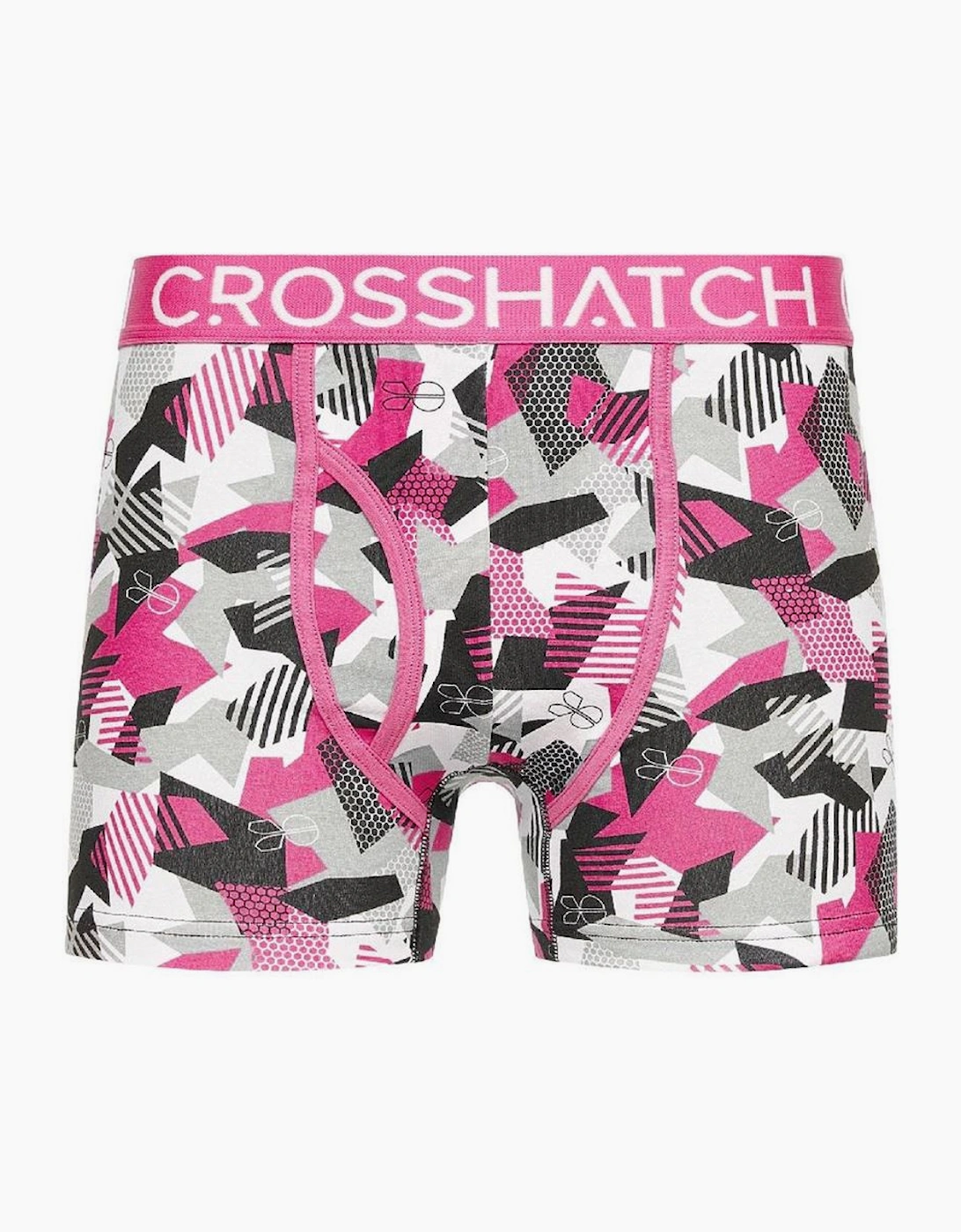 Crystaline Geometric Patterned Boxer Brief