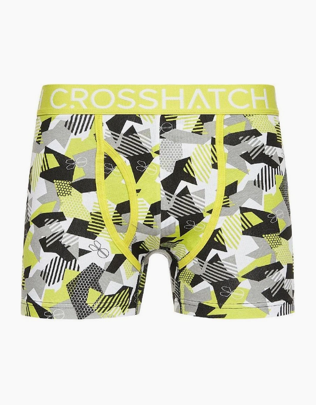 Crystaline Geometric Patterned Boxer Brief