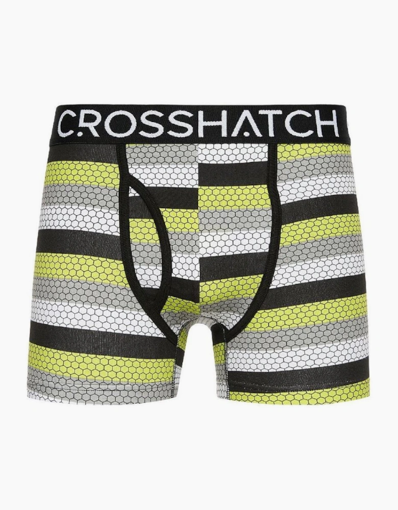 Crystaline Geometric Patterned Boxer Brief