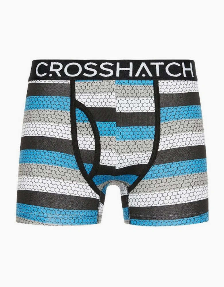 Crystaline Geometric Patterned Boxer Brief