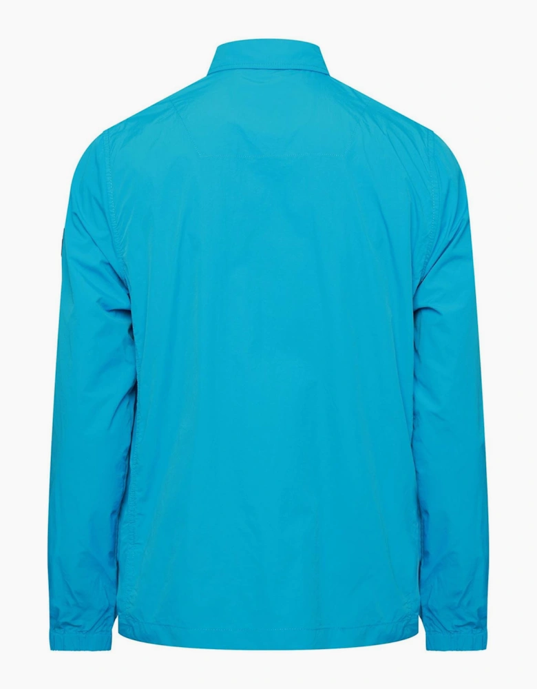 Granville Solid Patterned Flap Pocket Overshirt