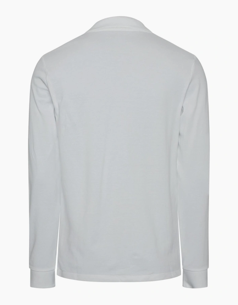 Logo Collared Neck Long Sleeve Shirt