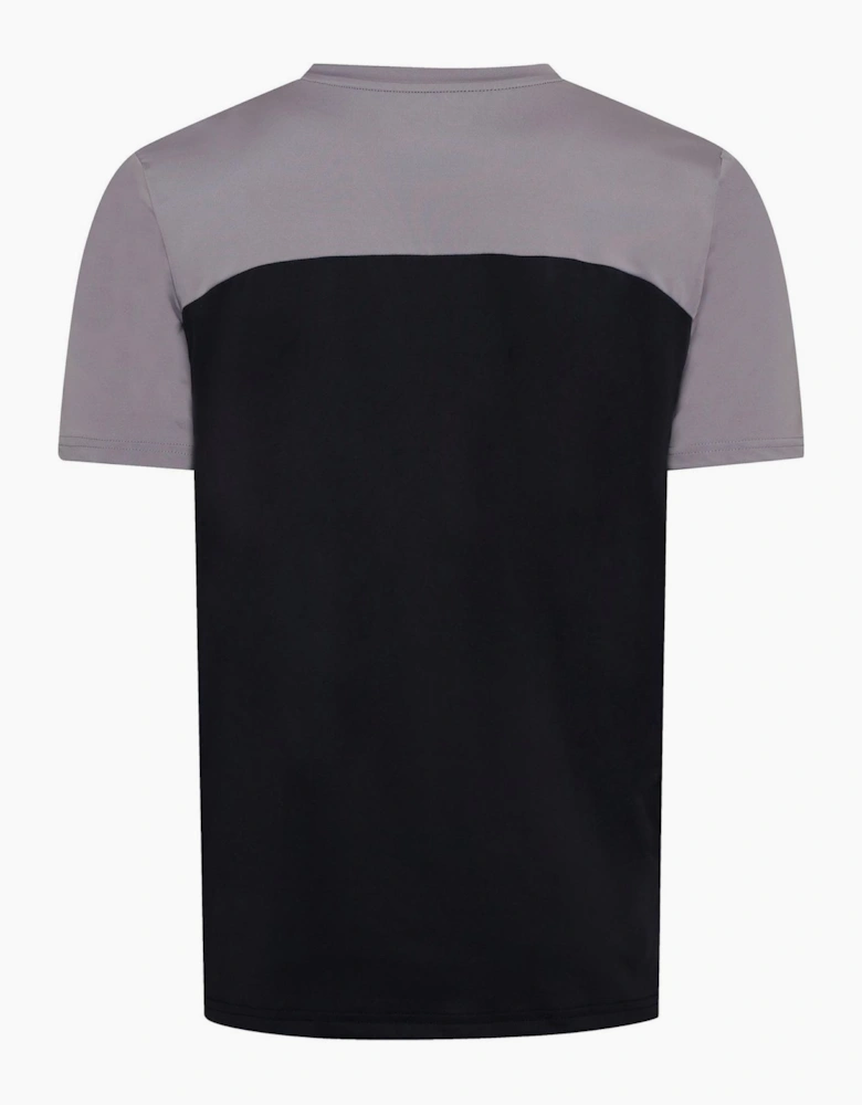 Flynn Logo Print Crew Neck Short Sleeve T-Shirt
