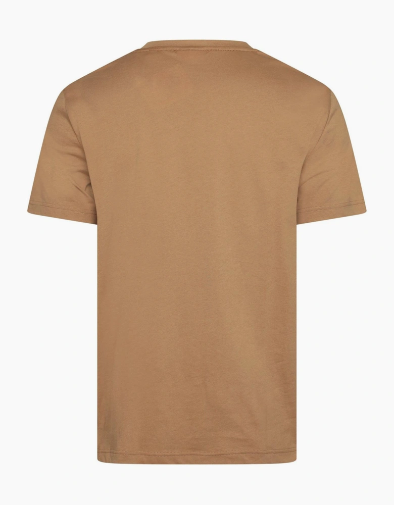 Text Graphic Crew Neck Short Sleeve T-Shirt