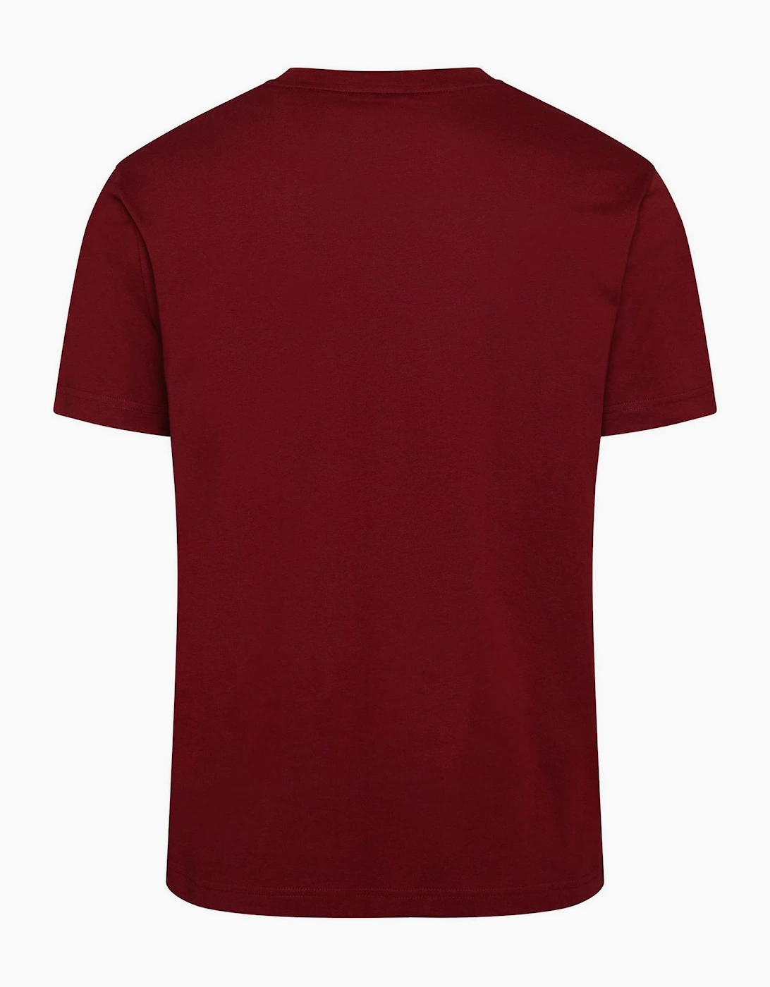 Printed Logo Text Graphic Crew Neck Short Sleeve T-Shirt