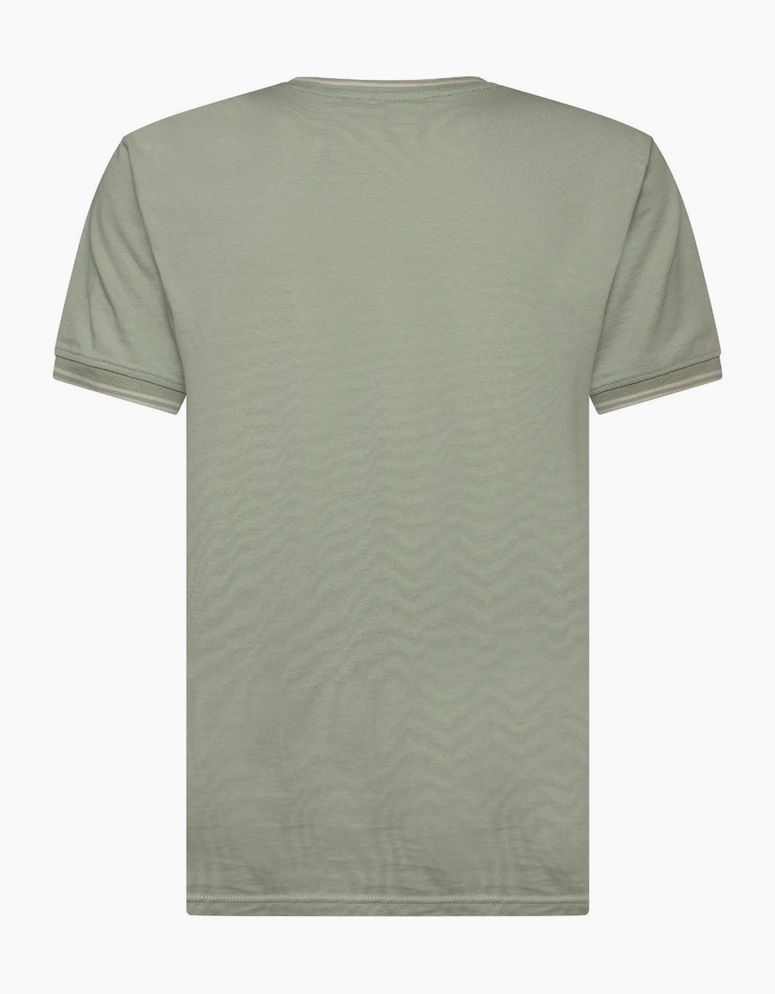 Preece Hem Label Patch Crew Neck Short Sleeve T-Shirt