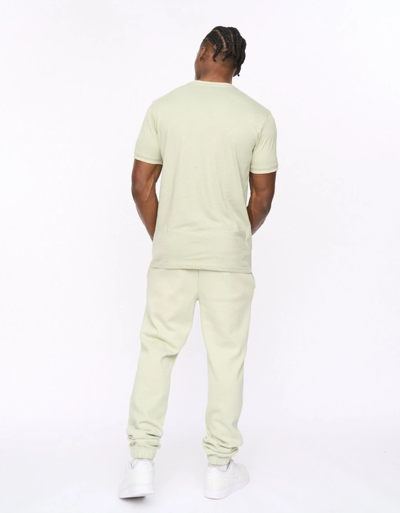Preece Hem Label Patch Crew Neck Short Sleeve T-Shirt