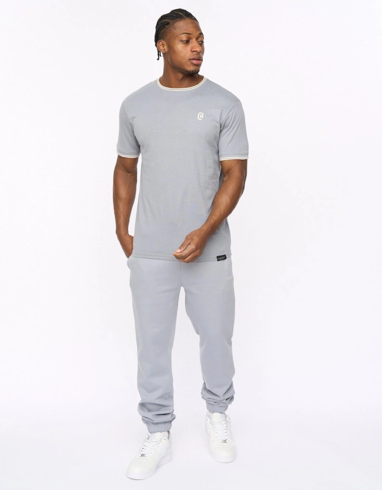Preece Hem Label Patch Crew Neck Short Sleeve T-Shirt