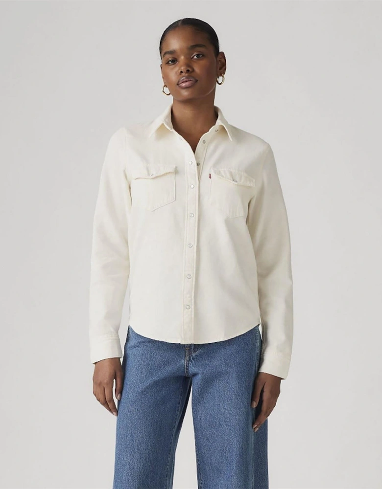 Iconic Western Crew Neck Long Sleeve Shirt