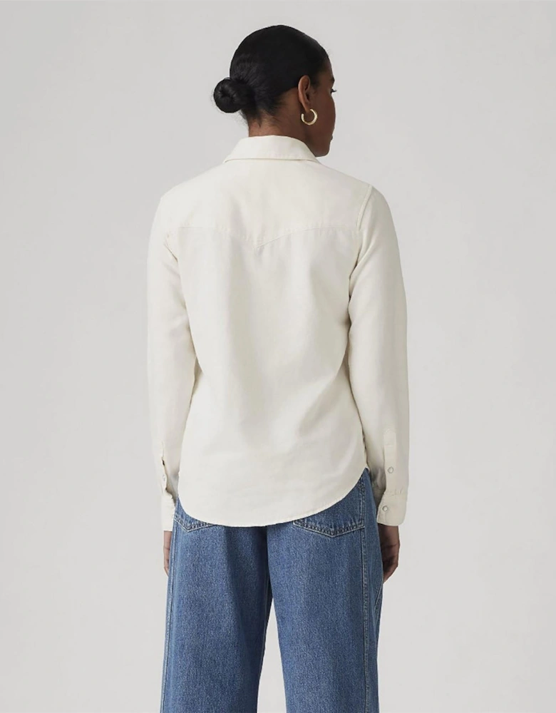 Iconic Western Crew Neck Long Sleeve Shirt