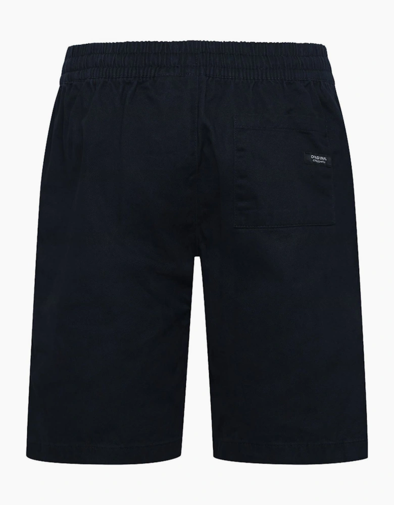 Blansmoore Solid Bermuda Shorts with Elasticated Waistband