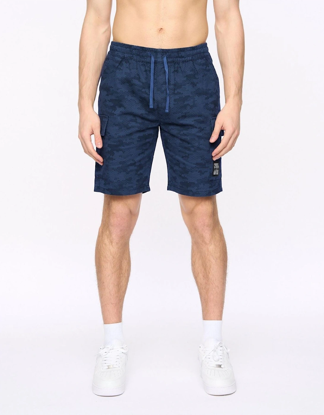 Blansmoore Solid Bermuda Shorts with Elasticated Waistband