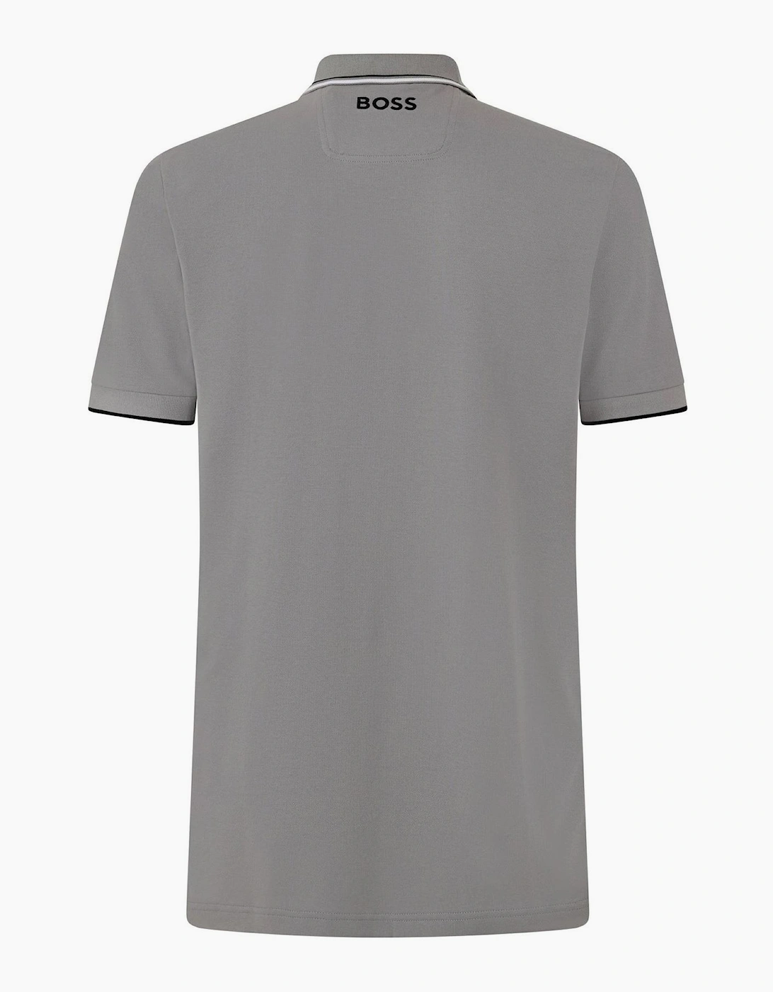 Wordmark Collared Neck Short Sleeve Regular Fit Shirt